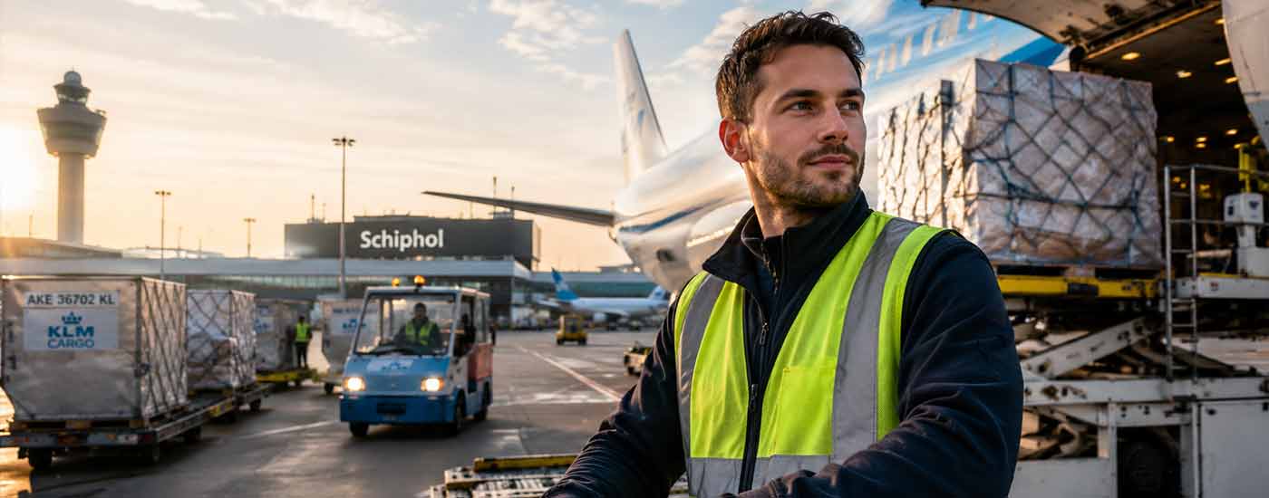 Schiphol logistiek medewerker